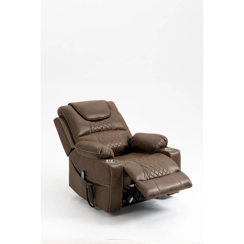 Aufstehsessel, Relax-Sessel, elektrischer Sessel für das Wohnzimmer, elektrischer Sessel für Senioren (bis 180 Grad liegend)