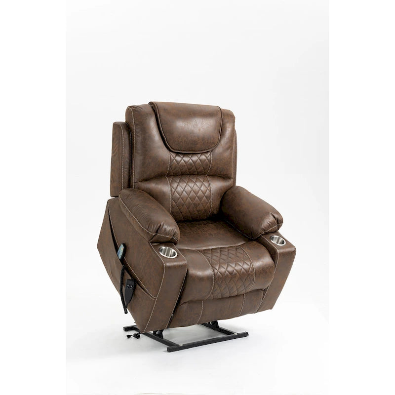 Aufstehsessel, Relax-Sessel, elektrischer Sessel für das Wohnzimmer, elektrischer Sessel für Senioren (bis 180 Grad liegend)