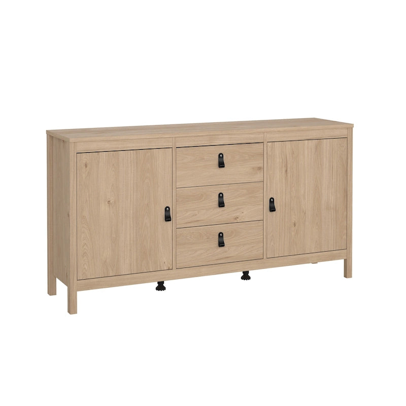 Dressoir met 2 deuren en 3 laden