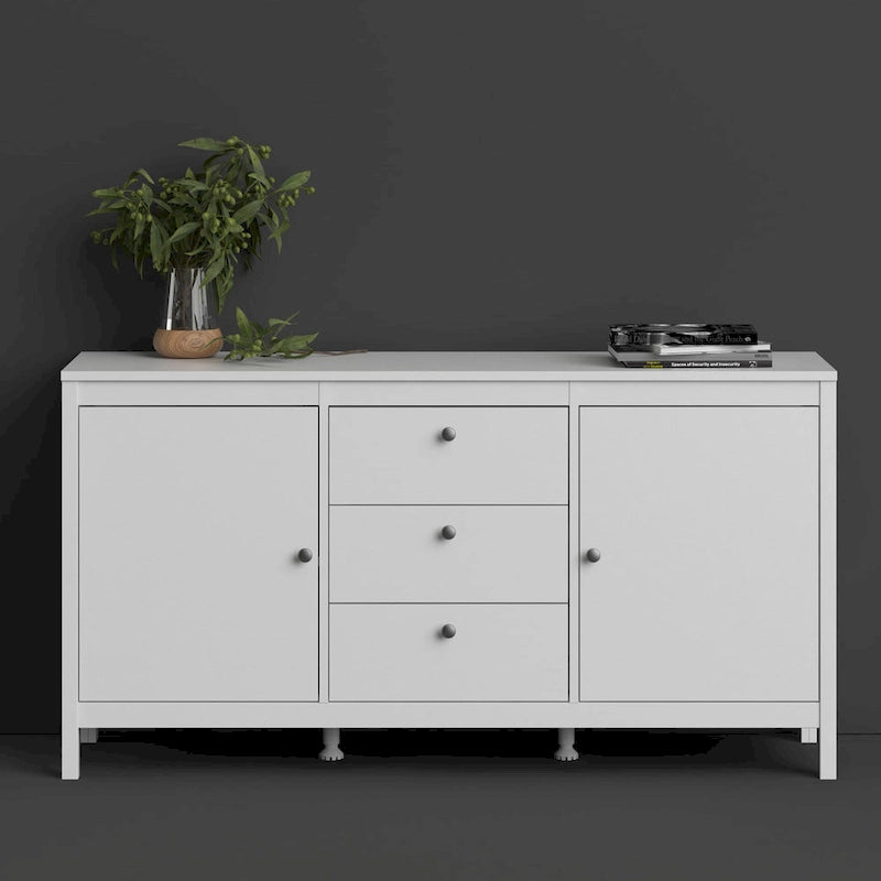 Dressoir met 2 deuren en 3 laden