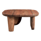 Rustic Solid Acacia Wood Coffee Table