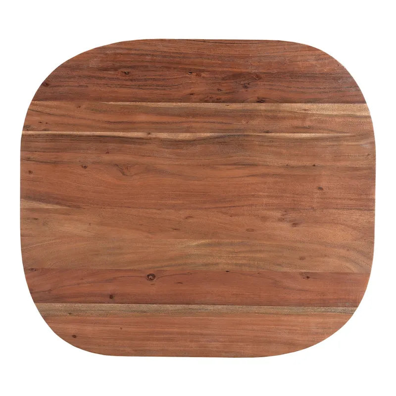 Rustic Solid Acacia Wood Coffee Table