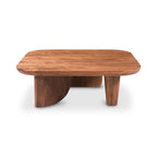 Rustic Solid Acacia Wood Coffee Table