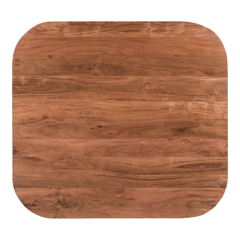 Rustic Solid Acacia Wood Coffee Table