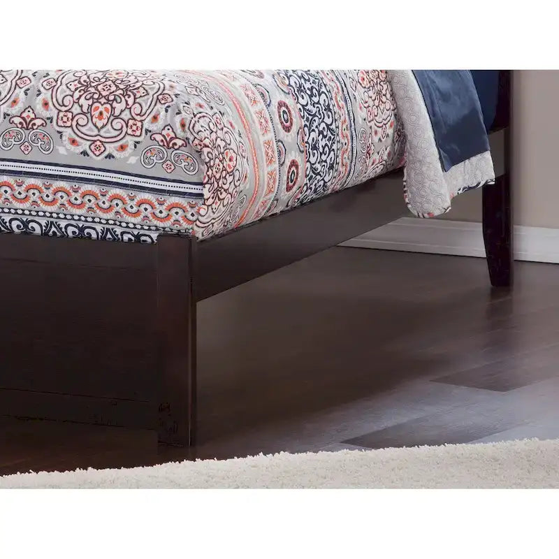 Letto a piattaforma in legno con letto estraibile Twin XL
