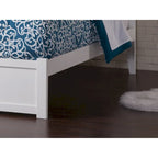 Letto a piattaforma in legno con letto estraibile Twin XL