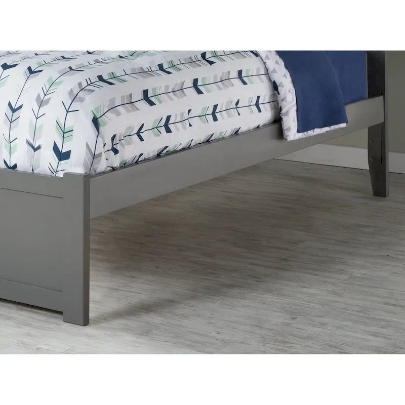 Letto a piattaforma in legno con letto estraibile Twin XL