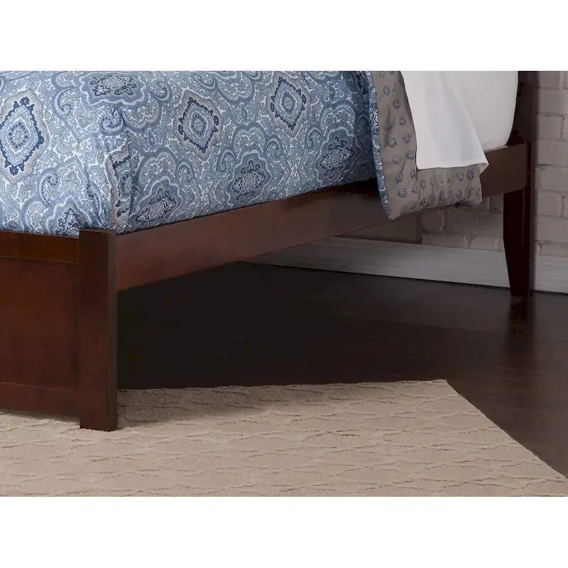 Letto a piattaforma in legno con letto estraibile Twin XL