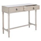 Konsolentisch mit 2 Schubladen – 35,5 B x 13 L x 29,5 H – 36 B x 13 T x 30 H