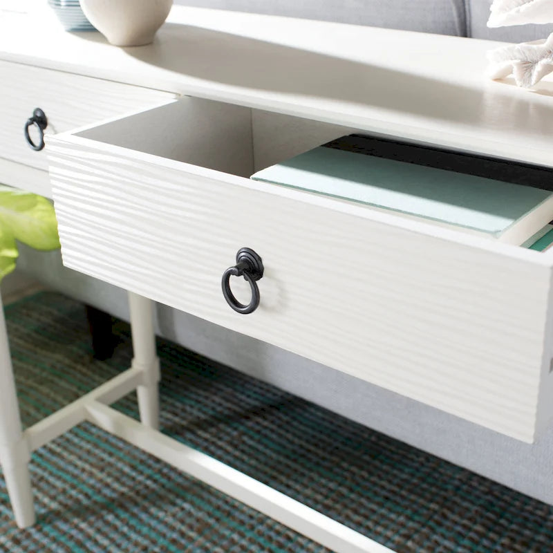 Konsolentisch mit 2 Schubladen – 35,5 B x 13 L x 29,5 H – 36 B x 13 T x 30 H