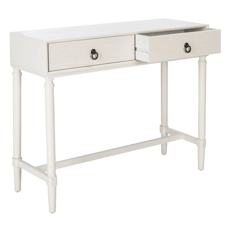 Konsolentisch mit 2 Schubladen – 35,5 B x 13 L x 29,5 H – 36 B x 13 T x 30 H