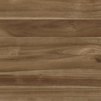 Tavolo da pranzo in acacia naturale e off-white con gambe svasate