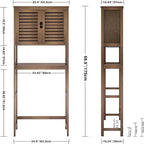 Badkamerkast - 10,63D x 25,4B x 68,9H