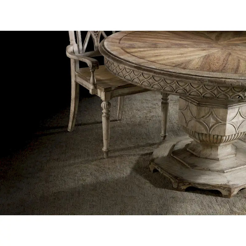 54 Round Vintage Luxury Farmhouse Dining